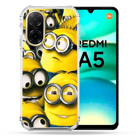 Coque Renforcée Pour Xiaomi Redmi A5 Minions Groupe