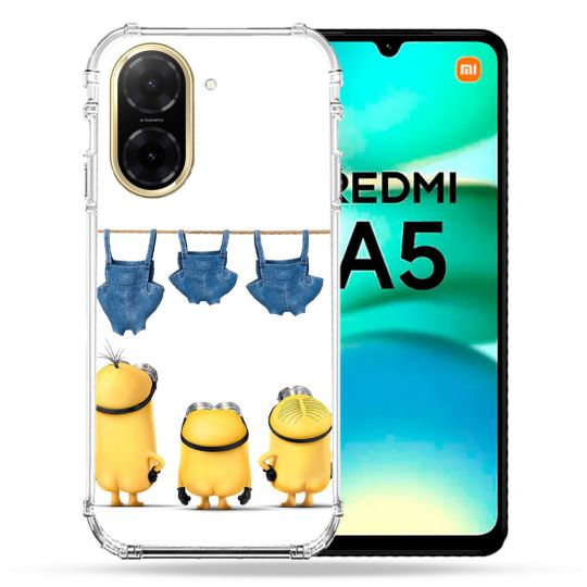 Coque Renforcée Pour Xiaomi Redmi A5 Minions Nus