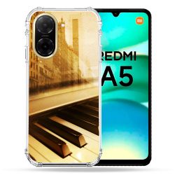 Coque Renforcée Pour Xiaomi Redmi A5 Musique Piano Retro