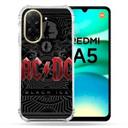 Coque Renforcée Pour Xiaomi Redmi A5 Musique Rock ACDC Rouge