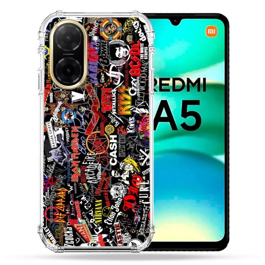 Coque Renforcée Pour Xiaomi Redmi A5 Musique Rock Groupe