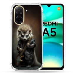 Coque Renforcée Pour Xiaomi Redmi A5 Musique Rock Herisson