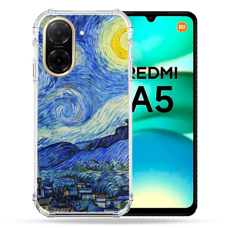 Coque Renforcée Pour Xiaomi Redmi A5 Peinture La nuit étoilée