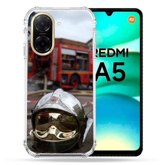 Coque Renforcée Pour Xiaomi Redmi A5 Pompier Casque Camion