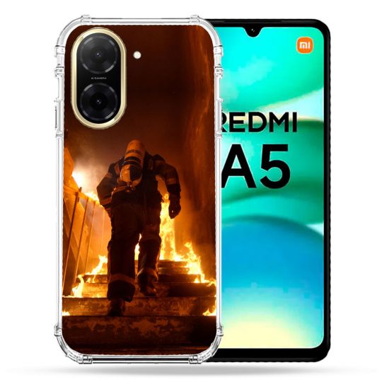 Coque Renforcée Pour Xiaomi Redmi A5 Pompier Escalier
