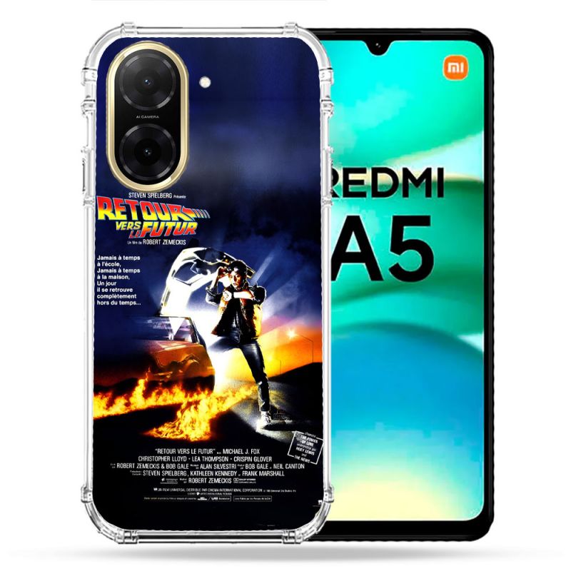 Coque Renforcée Pour Xiaomi Redmi A5 Retour Vers Le Futur Affiche