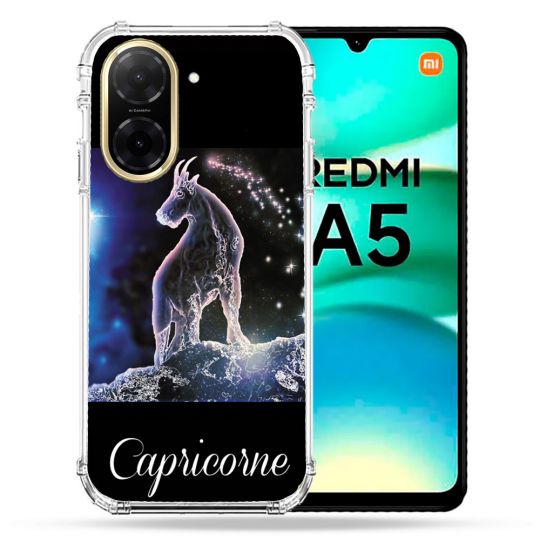 Coque Renforcée Pour Xiaomi Redmi A5 Signe Zodiaque 2 Capricorne