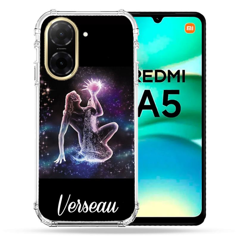 Coque Renforcée Pour Xiaomi Redmi A5 Signe Zodiaque 2 Verseau