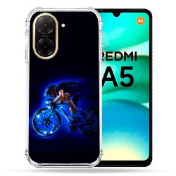 Coque Renforcée Pour Xiaomi Redmi A5 Sport Cyclisme Bleu