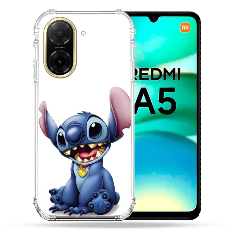 Coque Renforcée Pour Xiaomi Redmi A5 Stitch Blanc