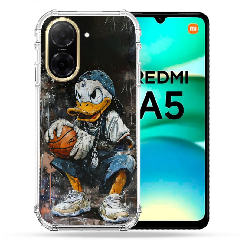 Coque Renforcée Pour Xiaomi Redmi A5 Street Art Donald Duck