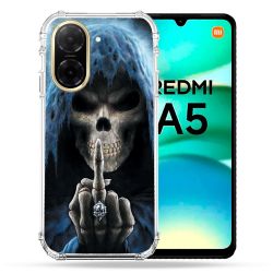 Coque Renforcée Pour Xiaomi Redmi A5 Tete de Mort Doigt