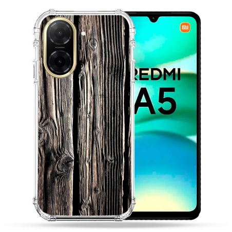 Coque Renforcée Pour Xiaomi Redmi A5 Texture Bois