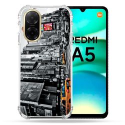 Coque Renforcée Pour Xiaomi Redmi A5 Voyage Amerique USA New York Taxi