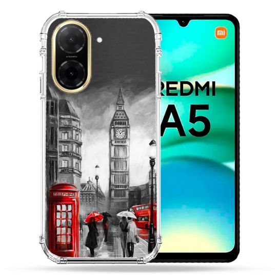 Coque Renforcée Pour Xiaomi Redmi A5 Voyage Angleterre Londres Vintage