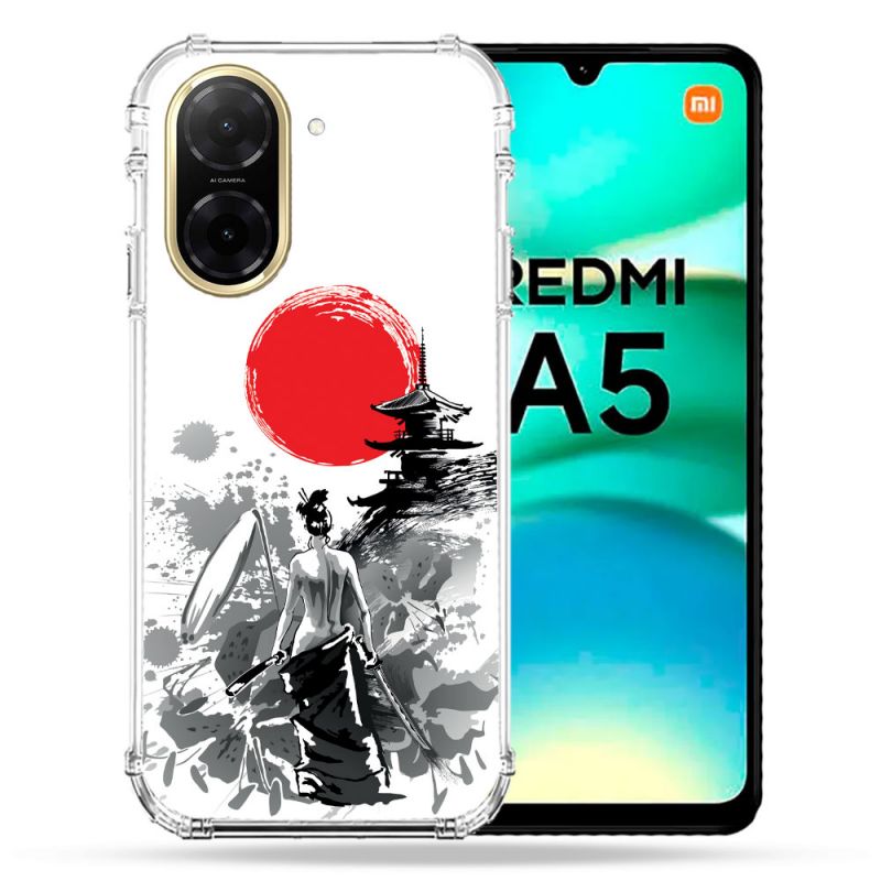 Coque Renforcée Pour Xiaomi Redmi A5 Voyage Japon Femme