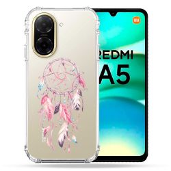Coque Renforcée Transparente Pour Xiaomi Redmi A5 Attrape Reve Rose