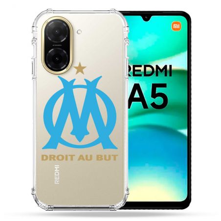 Coque Renforcée Transparente Pour Xiaomi Redmi A5 Foot Olympique Marseille OM