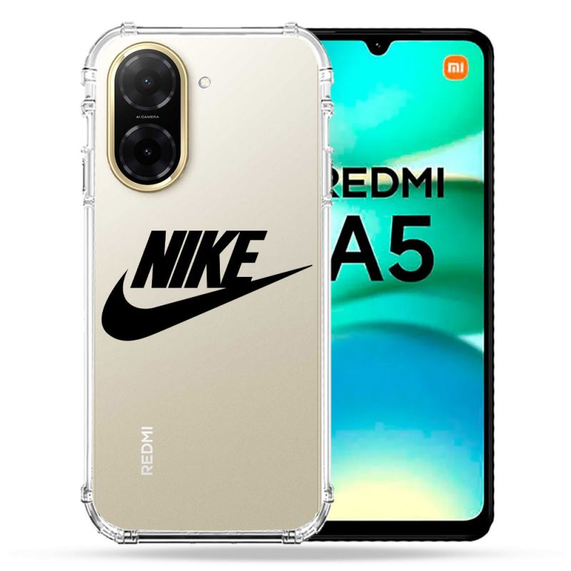 Coque Renforcée Transparente Pour Xiaomi Redmi A5 Nike