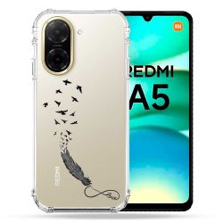 Coque Renforcée Transparente Pour Xiaomi Redmi A5 Plume Infini