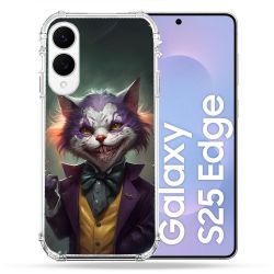 Coque Renforcée Pour Samsung Galaxy S25 EDGE Animal Chat Joker