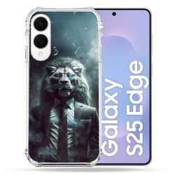 Coque Renforcée Pour Samsung Galaxy S25 EDGE Animal Lion Business