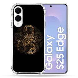 Coque Renforcée Pour Samsung Galaxy S25 EDGE Animal Scorpion Fresque