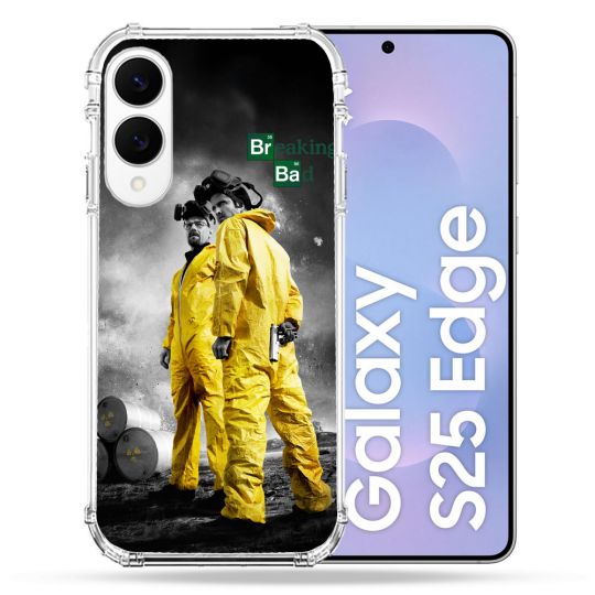 Coque Renforcée Pour Samsung Galaxy S25 EDGE Breaking Bad Affiche