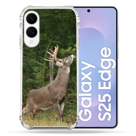 Coque Renforcée Pour Samsung Galaxy S25 EDGE Chasse Cerf