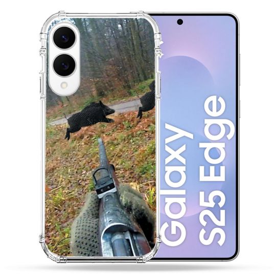 Coque Renforcée Pour Samsung Galaxy S25 EDGE Chasse Vision Tir