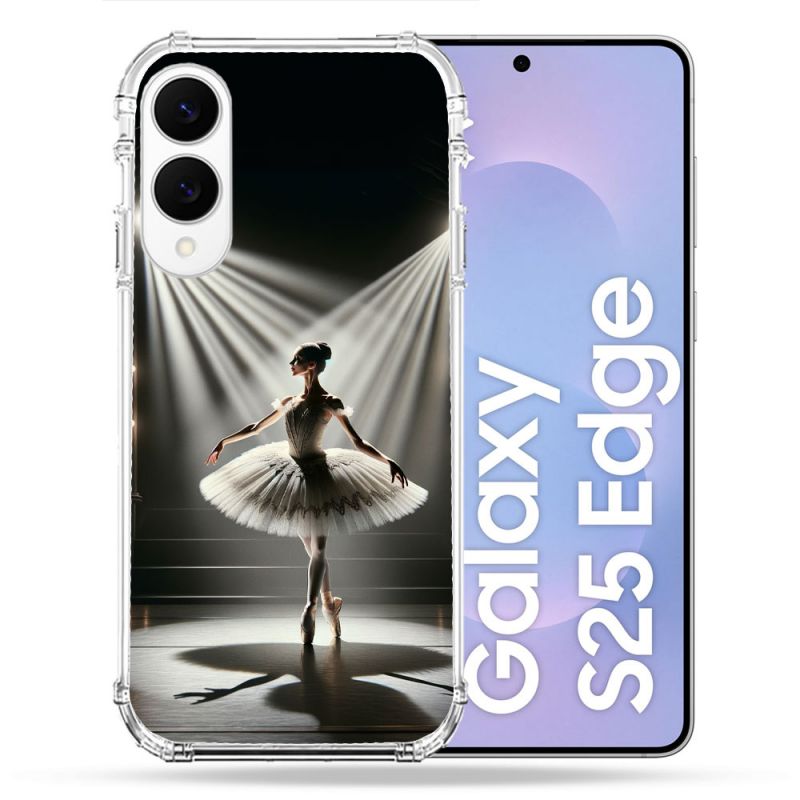 Coque Renforcée Pour Samsung Galaxy S25 EDGE Danseuse Lumière