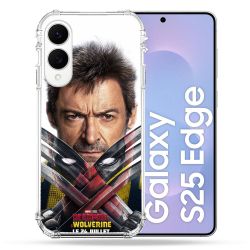 Coque Renforcée Pour Samsung Galaxy S25 EDGE Deadpool Affiche