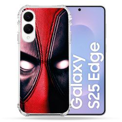 Coque Renforcée Pour Samsung Galaxy S25 EDGE Deadpool Yeux