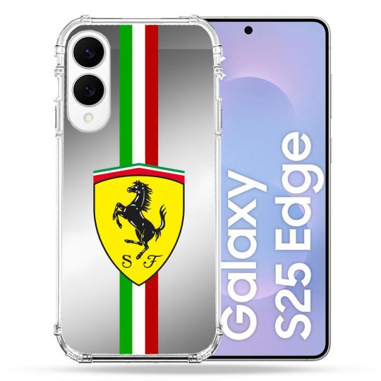 Coque Renforcée Pour Samsung Galaxy S25 EDGE Ferrari Ligne