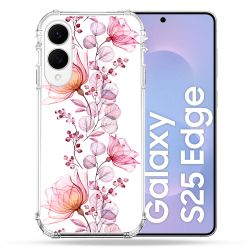 Coque Renforcée Pour Samsung Galaxy S25 EDGE Fleur Eclosion