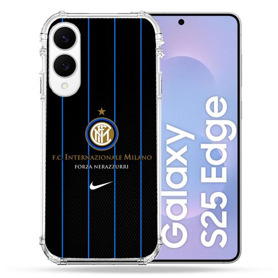 Coque Renforcée Pour Samsung Galaxy S25 EDGE Foot Inter Milan
