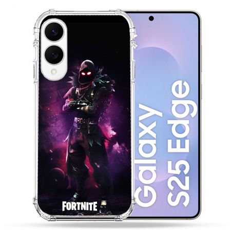 Coque Renforcée Pour Samsung Galaxy S25 EDGE Fortnite Raven