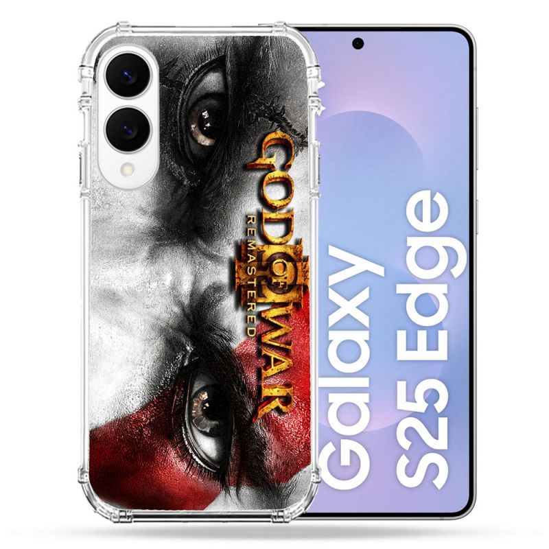 Coque Renforcée Pour Samsung Galaxy S25 EDGE God Of War GOW