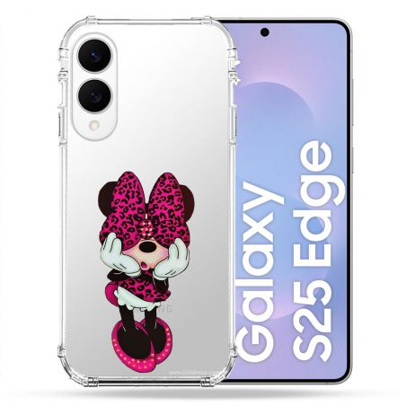 Coque Renforcée Transparente Pour Samsung Galaxy S25 EDGE Minnie