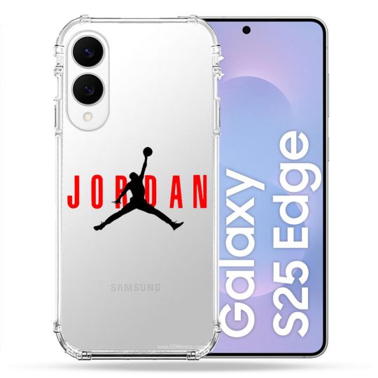 Coque Renforcée Transparente Pour Samsung Galaxy S25 EDGE Jordan