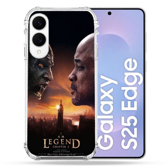 Coque Renforcée Pour Samsung Galaxy S25 EDGE Je suis une Légende