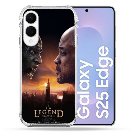 Coque Renforcée Pour Samsung Galaxy S25 EDGE Je suis une Légende