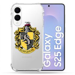 Coque Renforcée Transparente Pour Samsung Galaxy S25 EDGE Harry Potter Hufflepuff