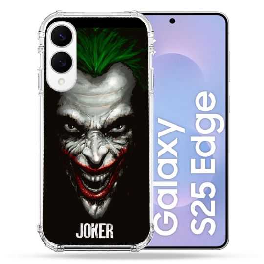 Coque Renforcée Pour Samsung Galaxy S25 EDGE Joker Noir