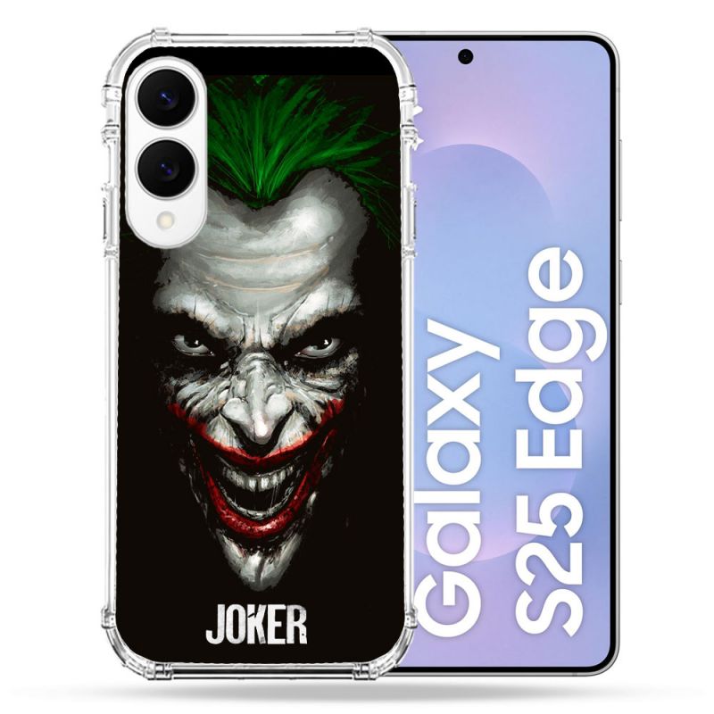 Coque Renforcée Pour Samsung Galaxy S25 EDGE Joker Noir