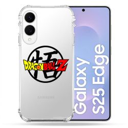 Coque Renforcée Transparente Pour Samsung Galaxy S25 EDGE Dragon Ball Logo