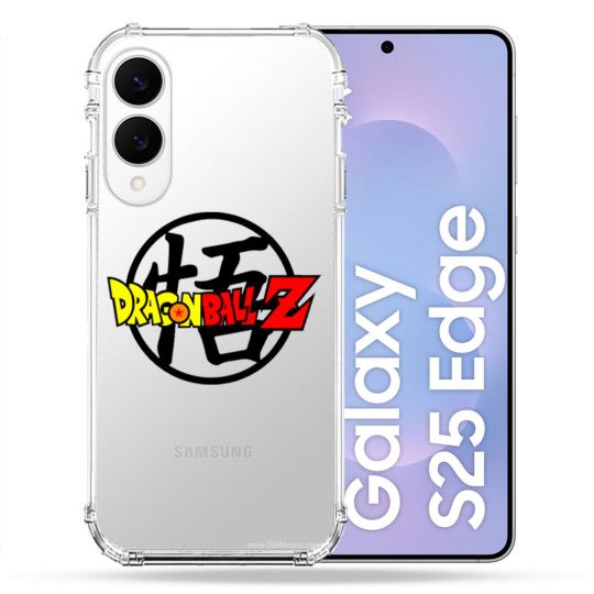 Coque Renforcée Transparente Pour Samsung Galaxy S25 EDGE Dragon Ball Logo