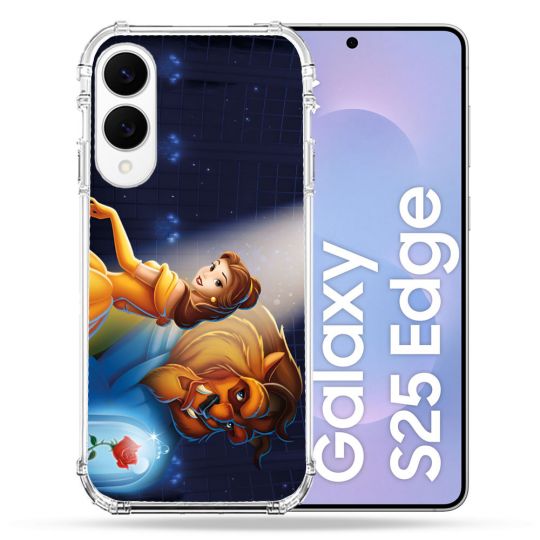 Coque Renforcée Pour Samsung Galaxy S25 EDGE La Belle et La Bête