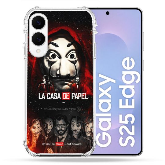 Coque Renforcée Pour Samsung Galaxy S25 EDGE La Casa De Papel