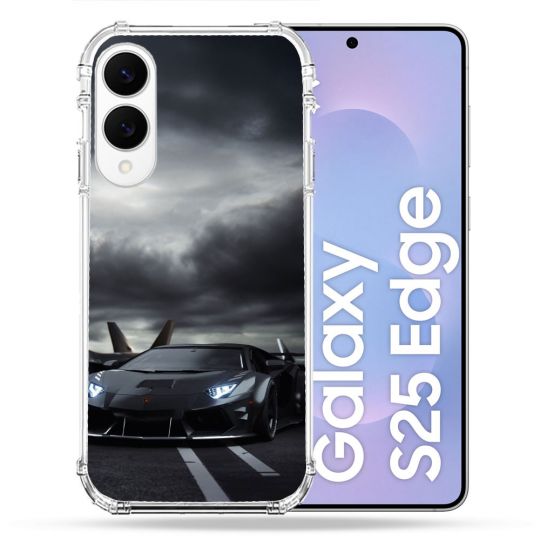 Coque Renforcée Pour Samsung Galaxy S25 EDGE Lamborghini Avion